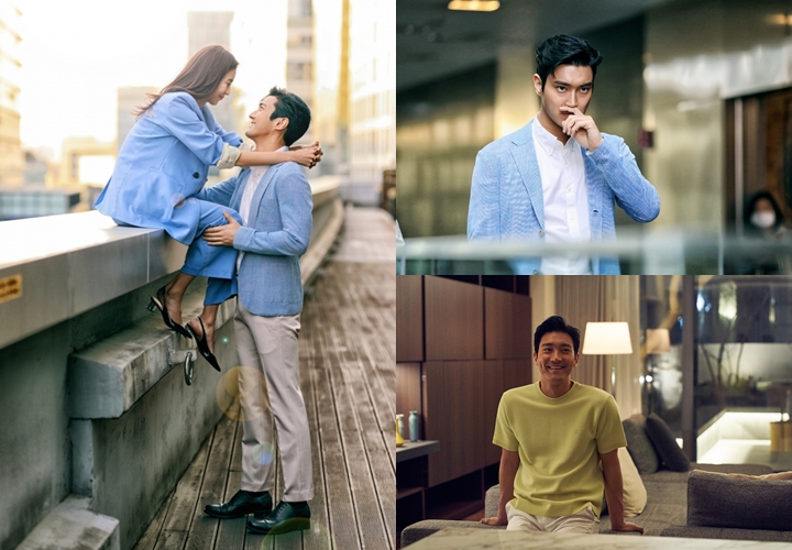 Saling Tatapan Intens, Uee Rangkul Mesra Choi Siwon SuJu di Foto Adegan \'SF8\'