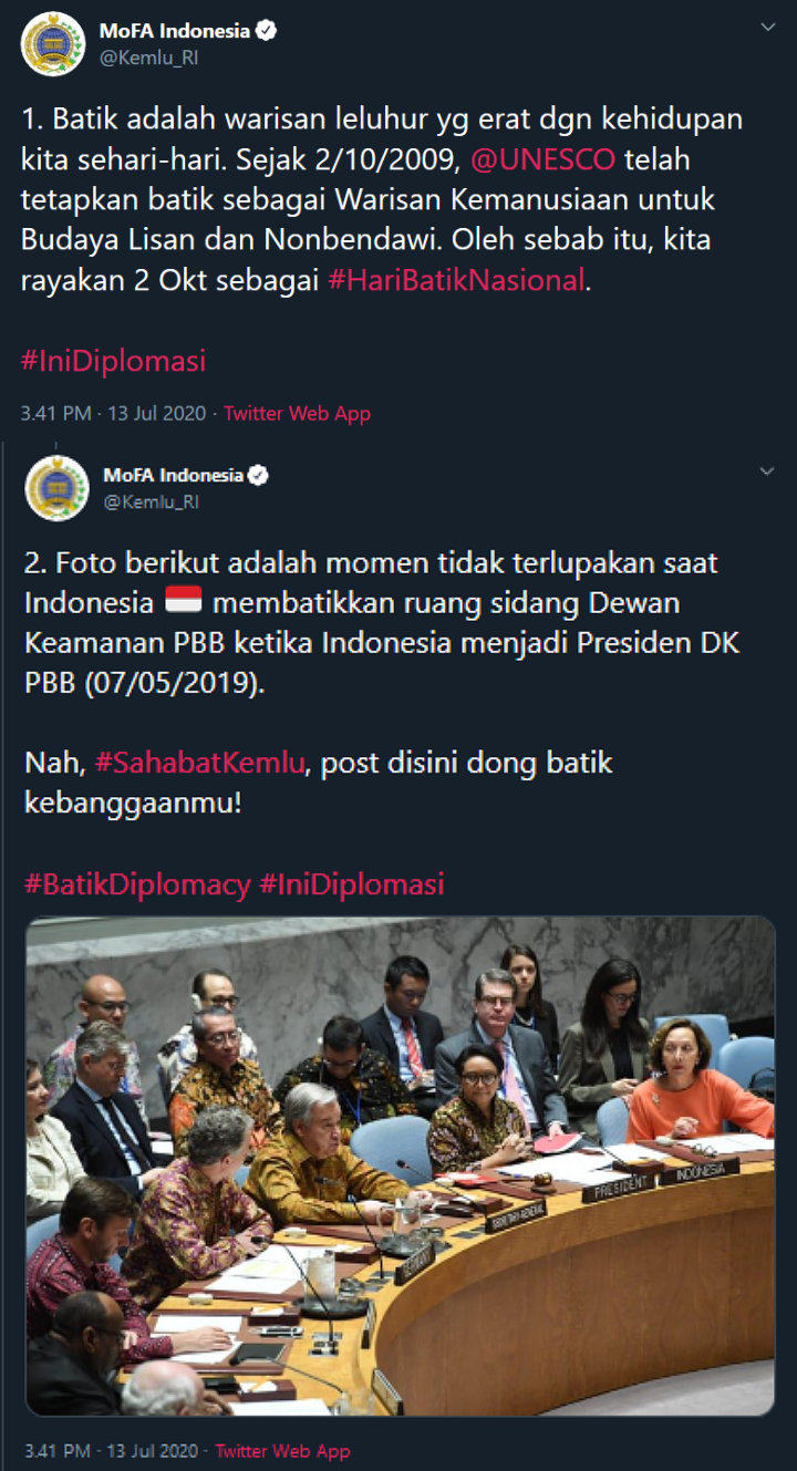 Kemlu RI Buka Suara Soal Tiongkok Klaim Batik Sebagai Kerajinan Asli Negaranya