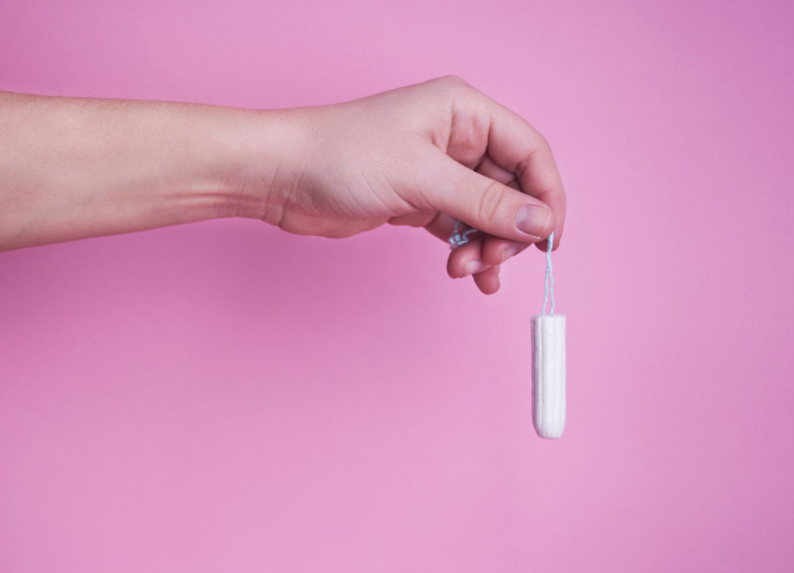 Menggunakan Tampon