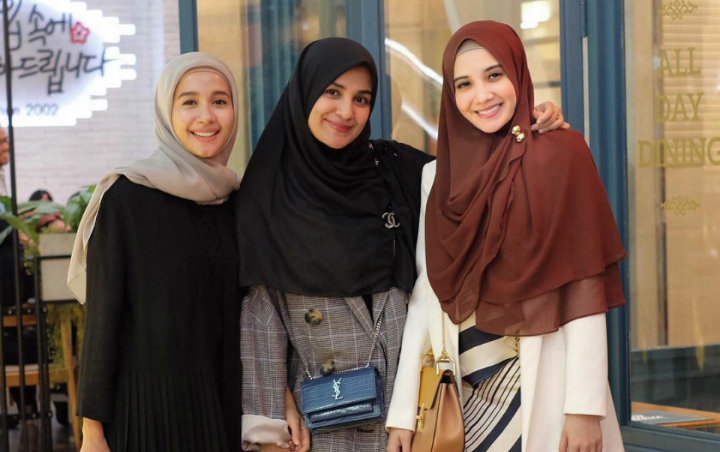 Aib Laudya Cynthia Bella Cerai 'Dikuliti', Pelukan Shireen-Zaskia Haru Bak Sahabat Sejati