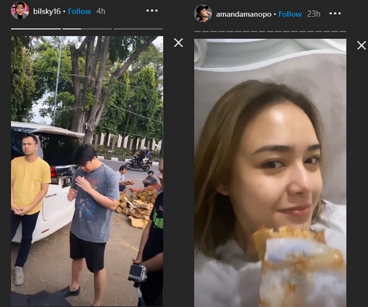 Billy Syahputra dan Amanda Manopo Terciduk Mesra