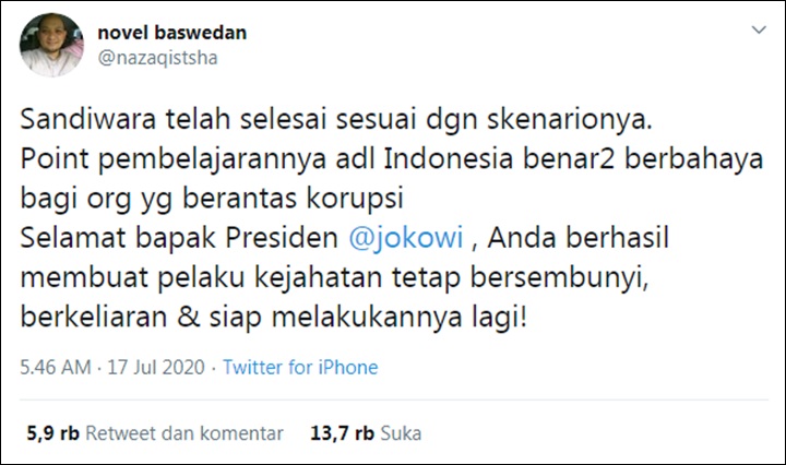Novel Baswedan