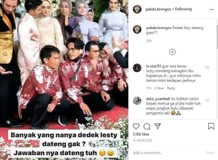 Rizki DA Curi-curi Pandang, Sang Ibunda Nemplok Lesti Andriyani Jadi Bahan Gosip