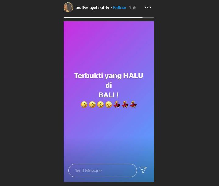 Postingan Andi Soraya