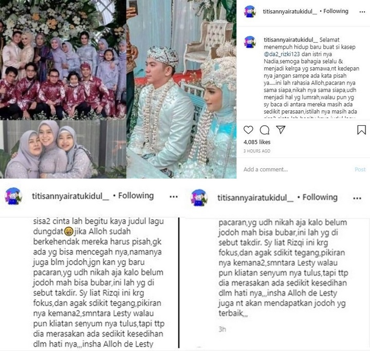 Ramalan Nyai Kidul Soal Lesti Andryani dan Rizki D/Academy