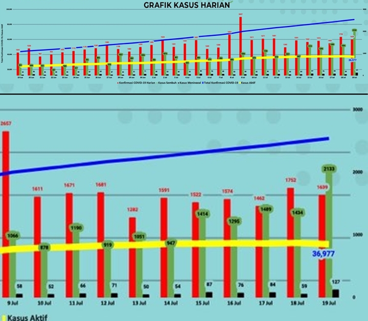 Pasien Sembuh 19 Juli Pecah Rekor, RI Malah Masuk 25 Besar Kasus Corona Terbanyak Dunia-1