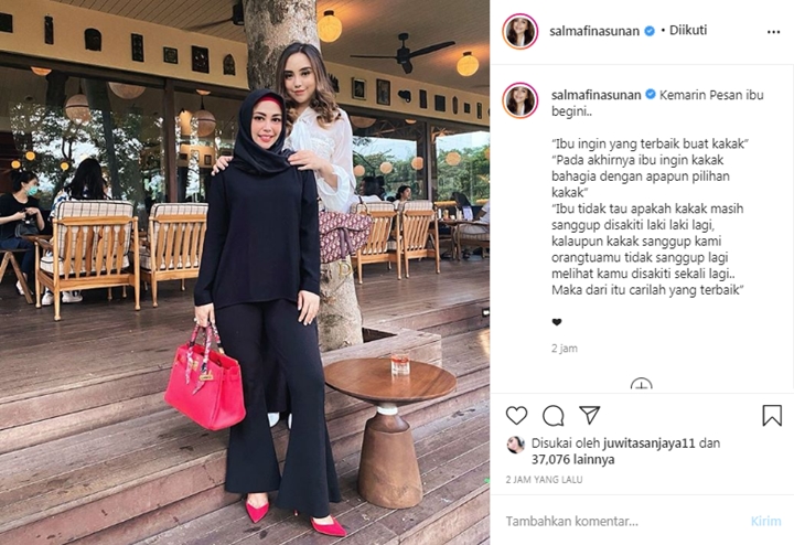 Pernah Menyesal Restui Dinikahi Taqy Malik, Ibunda Kini \'Pasrah\' Salmafina Pacari Bule Bertato?