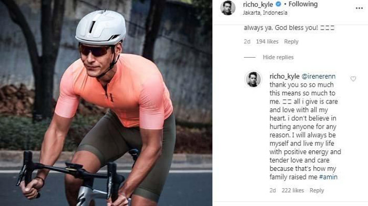 Reaksi Richard Kyle