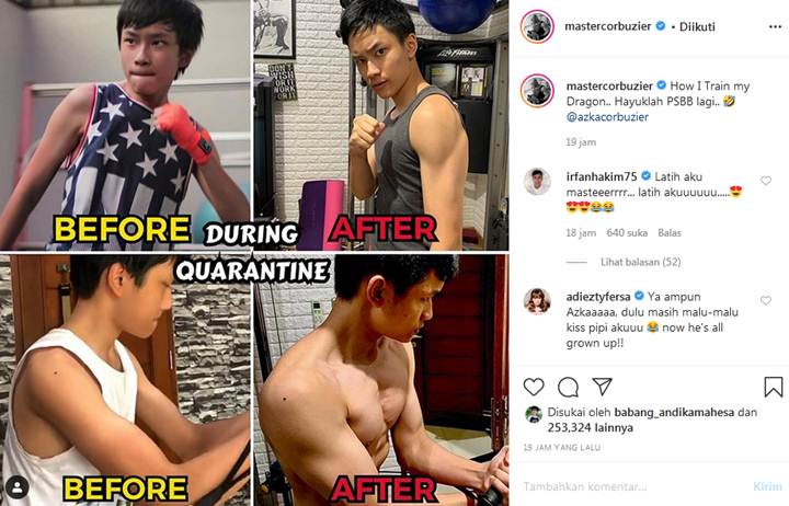 Azka Makin Kekar Setelah PSBB, Irfan Hakim Minta Dilatih Deddy Corbuzier