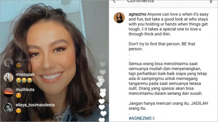 Agnez Mo Curhat Dimanfaatkan Oleh Orang Yang Terlihat Mencintainya, Sindir Raphael Maitimo?