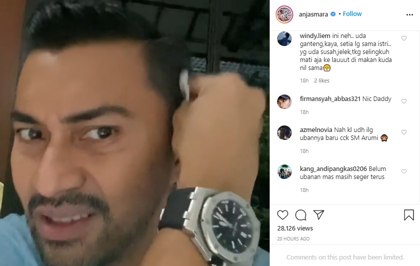 Anjasmara Bagikan Jurus Hilangkan Uban, Dipuji Gantengnya Tak Pernah Pudar