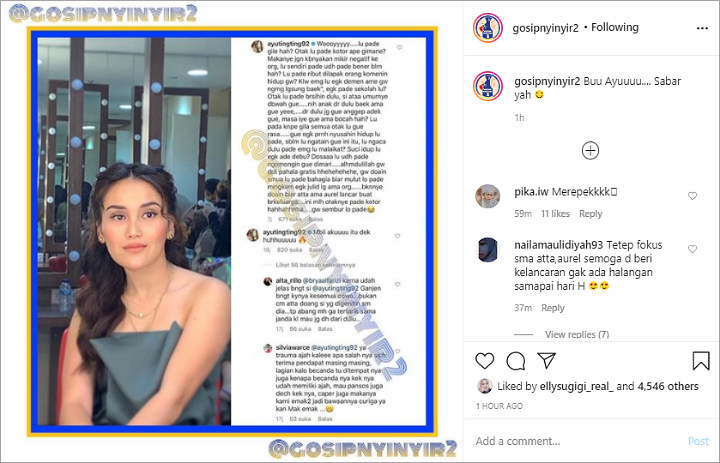 Ayu Ting Ting Ngamuk Dibilang Kegenitan, Anggap Atta Halilintar Masih Bocah
