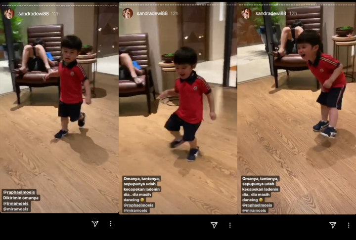 Punya Segudang Bakat, Raphael Putra Pertama Sandra Dewi Luwes Joget Despacito