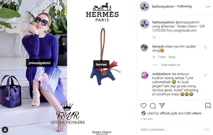 Benda Kecil Milik Syahrini Dibanderol Mahal