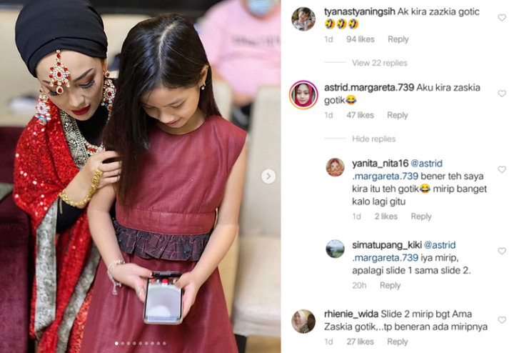 Gara-gara Foto Ini, Wajah Imel Putri Kembali Disebut Duplikat Zaskia Gotik
