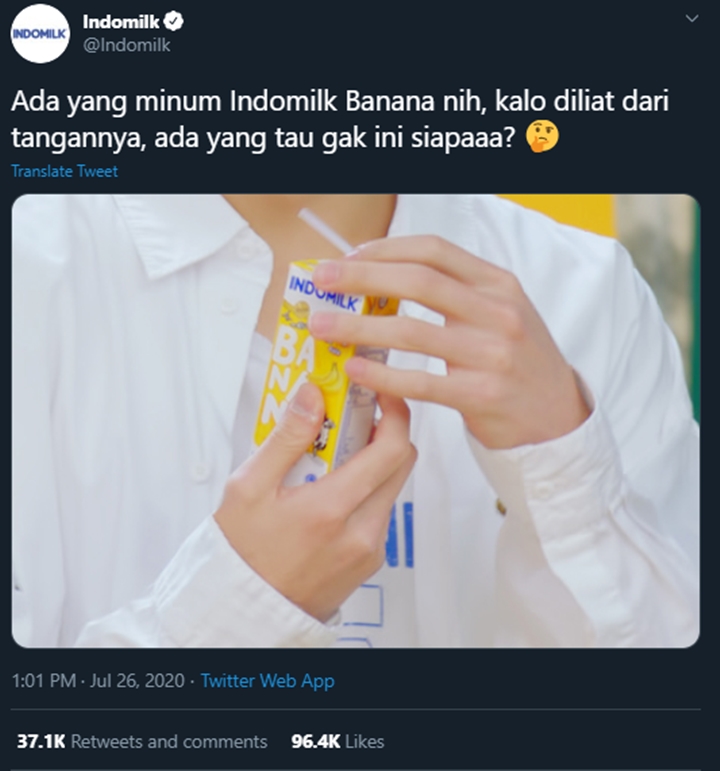 Jungkook Bikin Susu Pisang Asal Indonesia Ludes