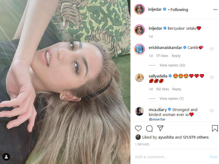 Jessica Iskandar Bersyukur Usai Ditinggal Richard Kyle, Komentar Sang Kakak Disorot