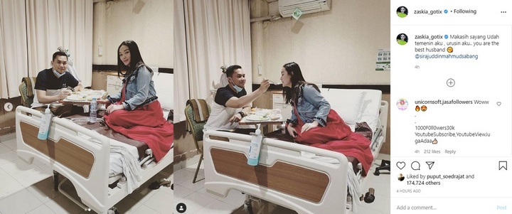 Zaskia GOtik Jatuh Sakit Gara-Gara Masalah Sirajuddin dan Imel?