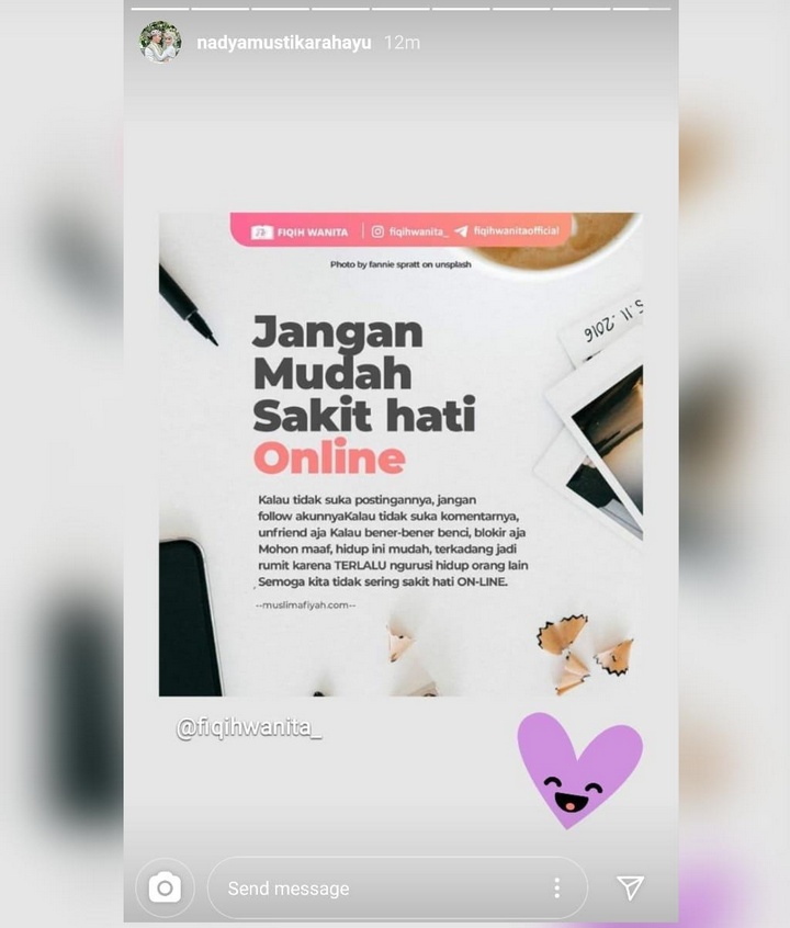 Istri Rizki \'Academy Muak Dibully?