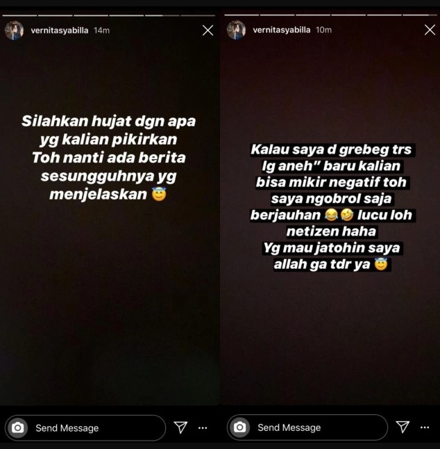 Polisi Beri Tanggapan Ini Soal Unggahan Status Vernita Syabilla Pasca Ditangkap
