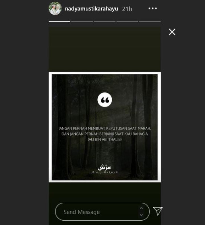 Curhatan Nadya