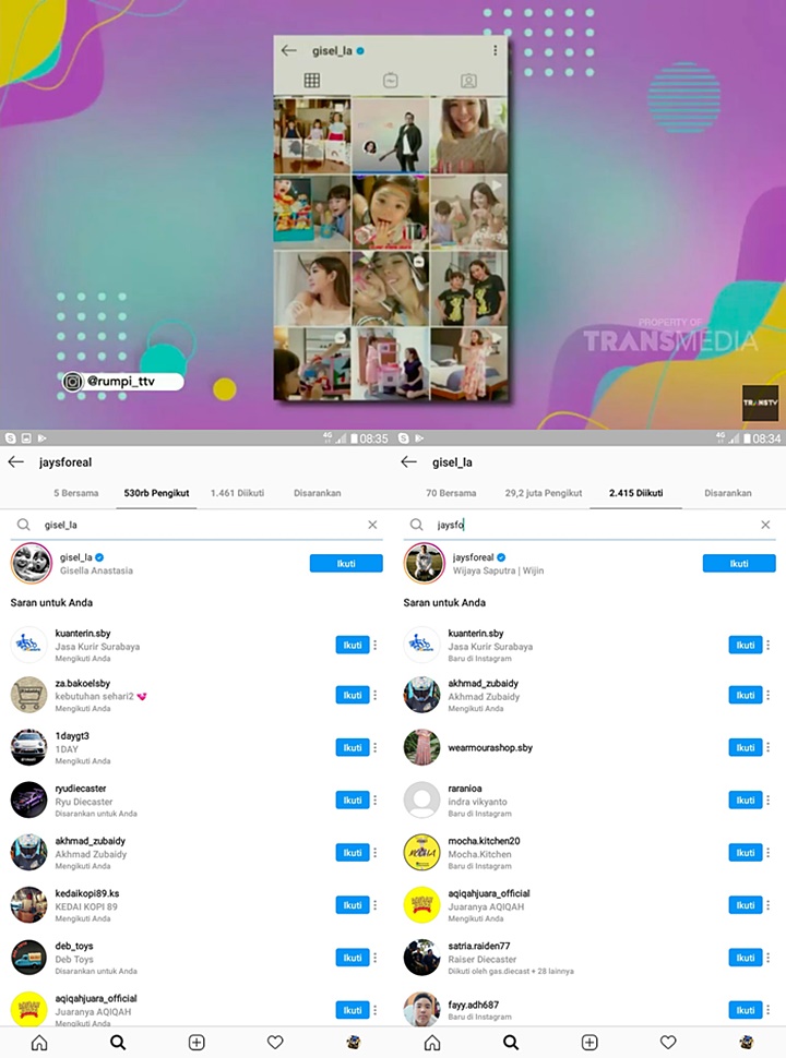 Kabar Gisel Hapusi Foto Wijin
