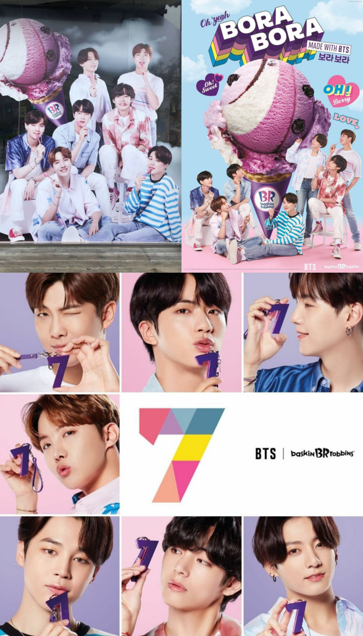 Poster Kolaborasi BTS dan Baskin-Robbins Tuai Komentar Nyinyir Karena Ini