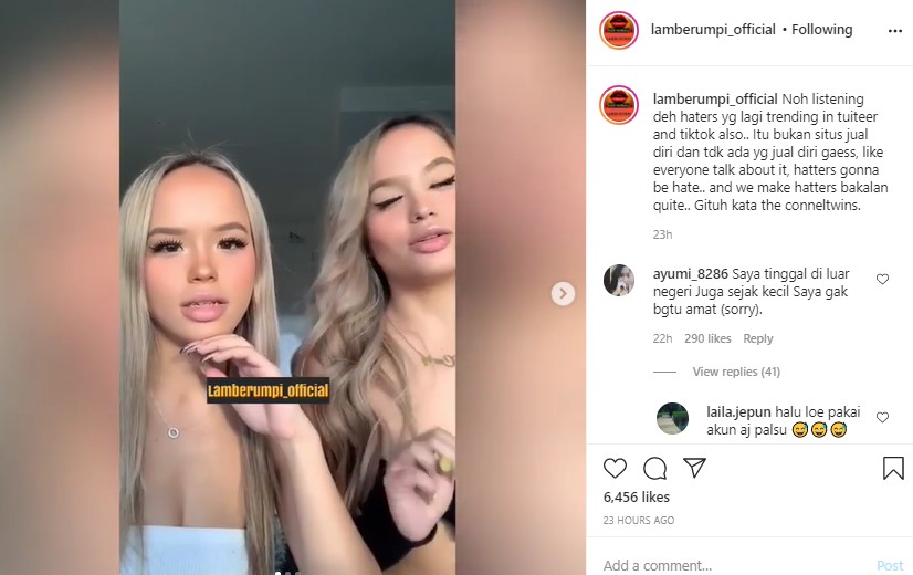 The Connell Twins Buka Suara Pasca Disebut Jual Diri Di Situs Only Fans