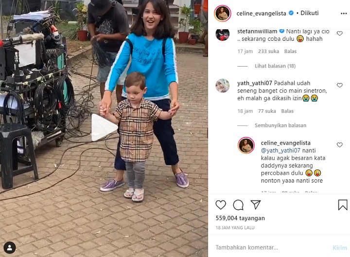 Stefan William Larang Lucio Main Sinetron Ramai Diprotes