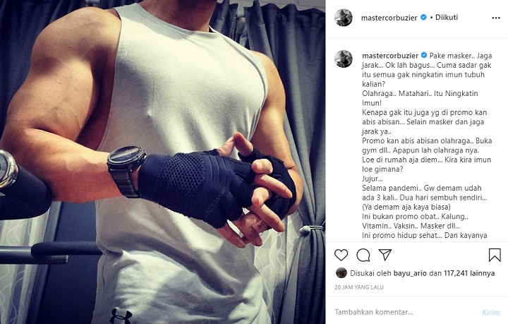 Deddy Corbuzier Sebut Masker dan Jaga Jarak Tak Efektif Cegah Corona