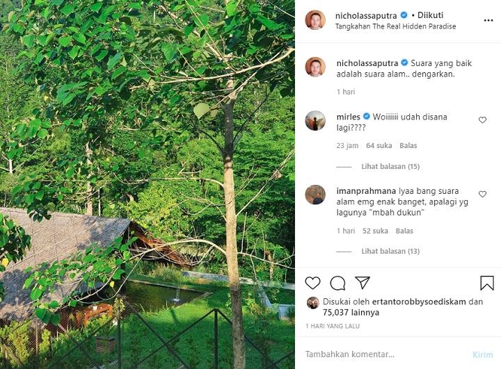 Nicholas Saputra Disindir Karena Travelling Terus