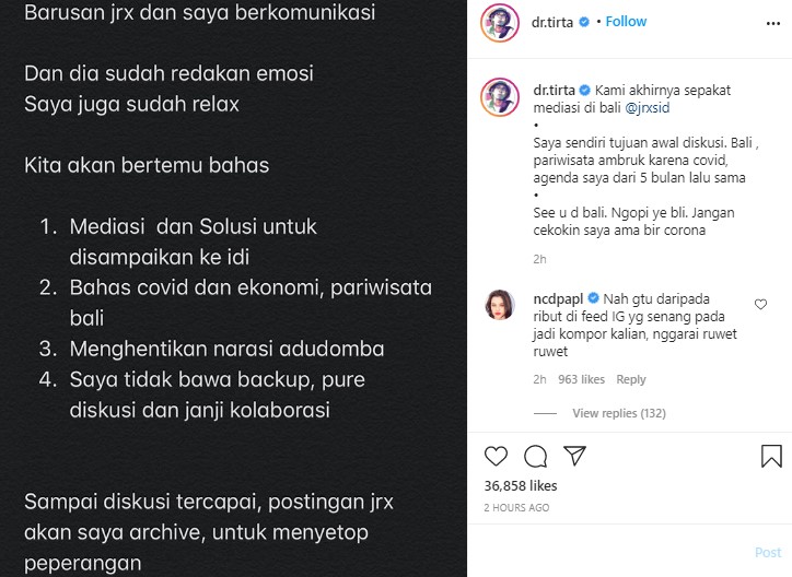 Biasa Dukung Suami, Kini Nora Alexandra Ngomel Lihat Jerinx Ribut Dengan dr. Tirta