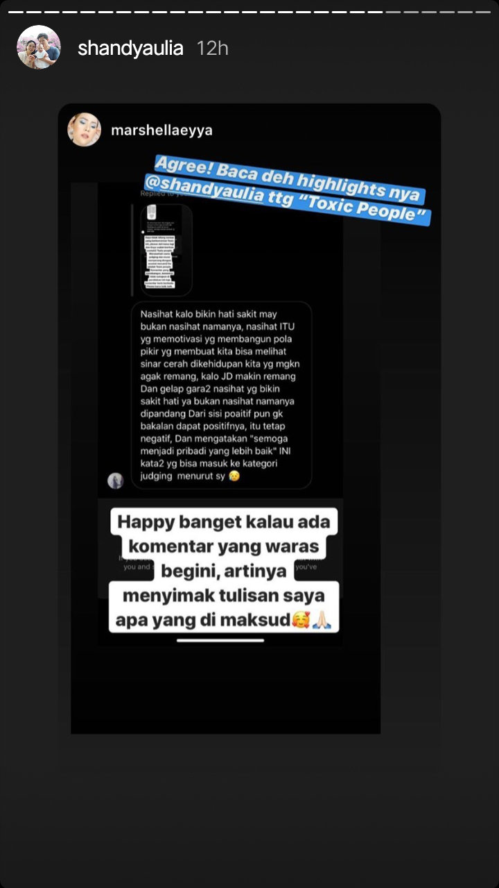 Terus Dihujat Masalah Urus Anak, Shandy Aulia Lega Akhirnya Ada yang Berkomentar Waras