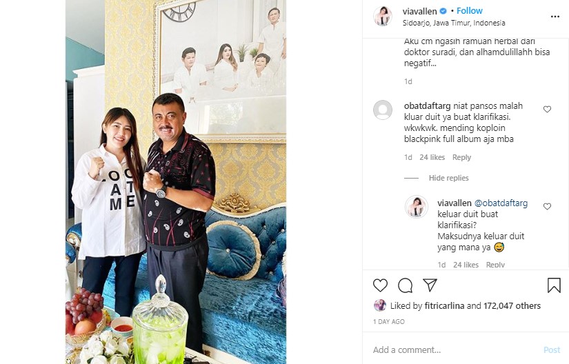Via Vallen Dituding Pansos Saat Kenalkan Sosok Orang Yang Sembuhkan Adiknya Dari Covid-19