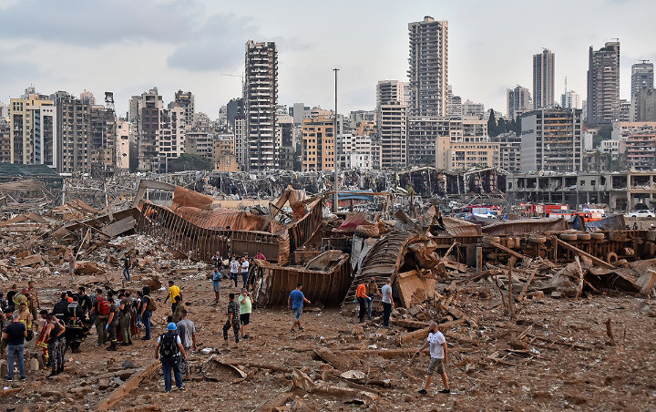 Video Ledakan Besar Di Beirut Seperti Tragedi 'Hiroshima', Ini Jumlah Korban Tewas