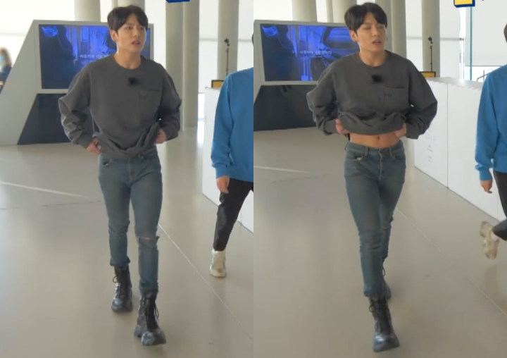Aksi Jungkook BTS Umbar Aurat Bikin Jantungan, Padahal Cuma 1 Detik