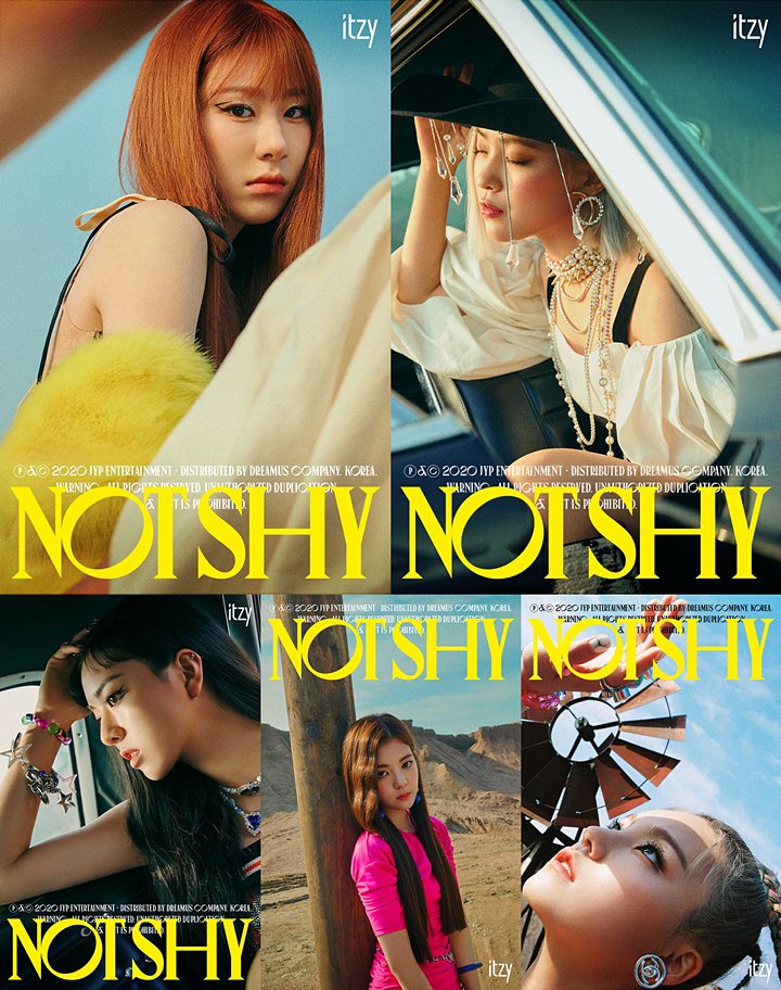 ITZY Adu Cantik di Teaser Foto Individu Album Comeback \'Not Shy\'