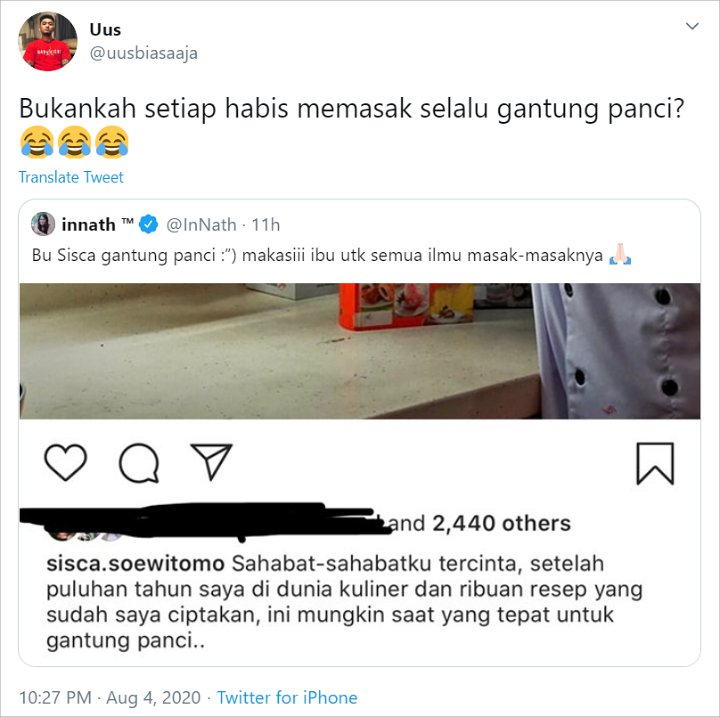 Komentar Uus Paling Disorot