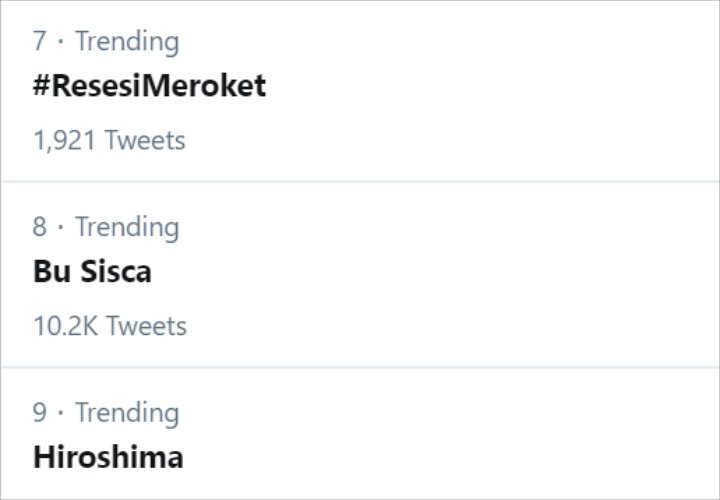 Sisca Soewitomo Jadi Trending Twitter