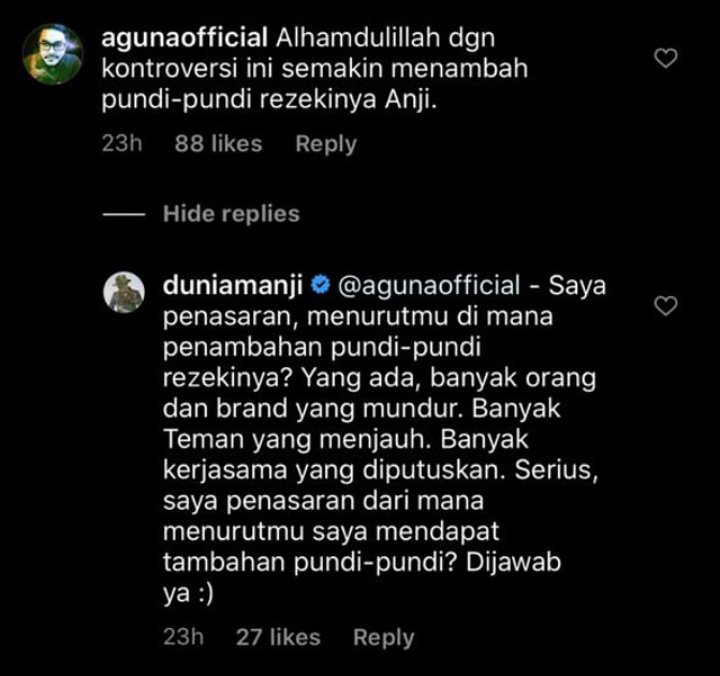 Anji Akui Jadi Kehilangan Banyak Teman Pasca Pendapatnya Soal Covid-19 Jadi Kontroversi
