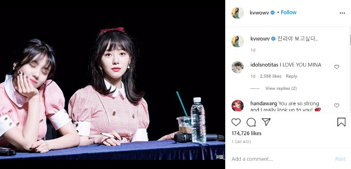 Postingan Baru Kwon Mina eks AOA Tentang Sulli Picu Kekhawatiran