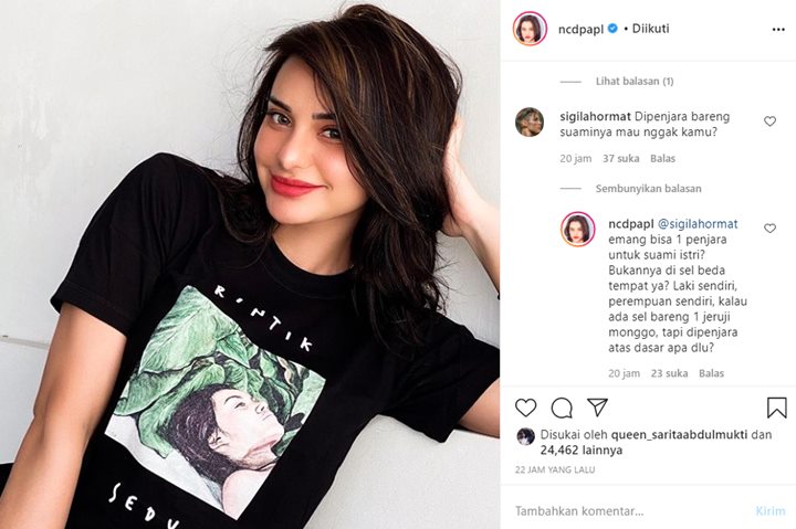 Nora Alexandra \'Bersedia\' Masuk Penjara Bareng Jerinx SID