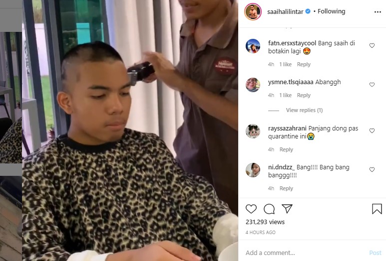 Selalu Tampil Botak, Saaih Halilintar Akui Harus Potong Rambut Setiap 3 Hari Sekali
