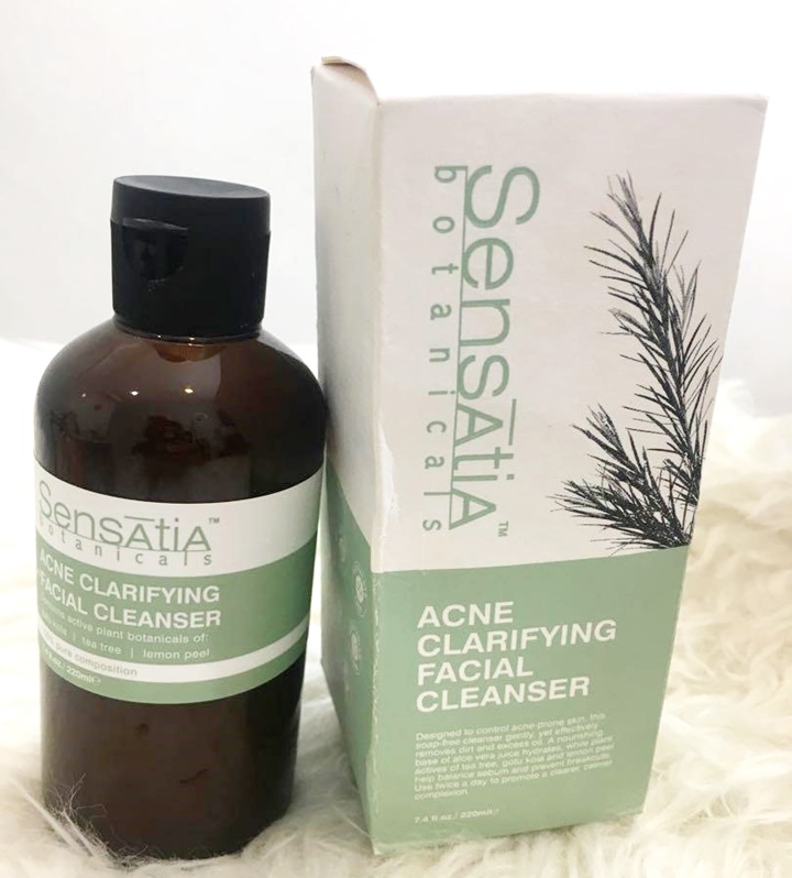 Sensatia Botanicals Acne Clarifying Facial Cleanser