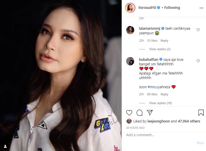 Rossa Bicara Kesuksesan, Malah Disinggung Soal Jadi Mrs. Syahreza