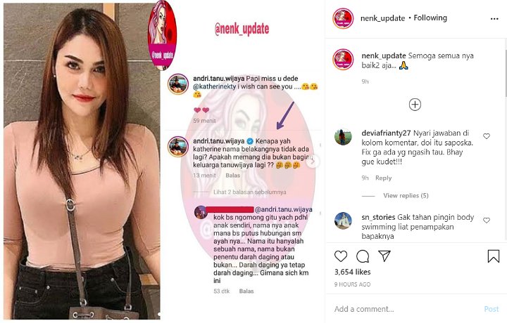 DJ Katty Butterfly Hilangkan Nama Belakang Anak di Instagram