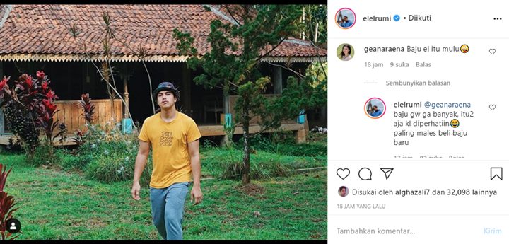 \'Bajunya Itu Mulu\', El Rumi Benarkan Tak Punya Banyak Koleksi