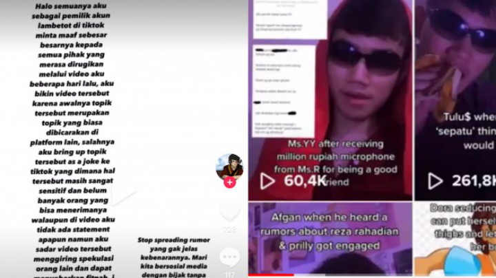 Geger Video Afgan Disebut Gay Muncul di TikTok, Pemilik Akun Akhirnya Buka Suara