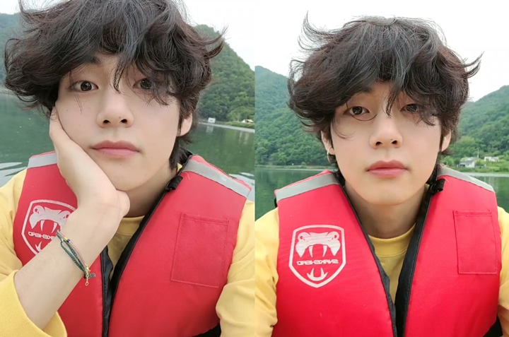 V dan Jin BTS \'Saingan\' Pamer Wajah Tampan 2