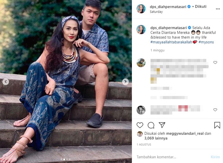 Diah Permatasari Bantah Sang Putra Jadi Tentara Amerika
